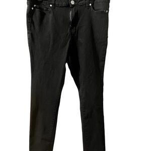 Tahari Women's Classic Black Skinny Jeans